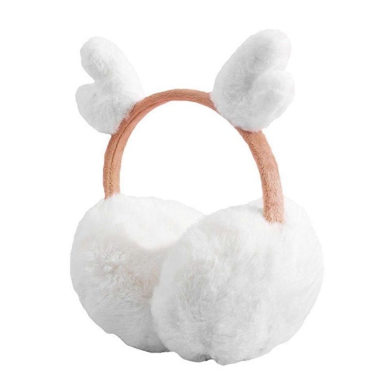 Warm-Keeping Earmuff Adorable Design Antler Shape Plush Earmuff for Kids Winter Outdoor Use 23X18CM Ear Protection 1Pack | Fruugo SG