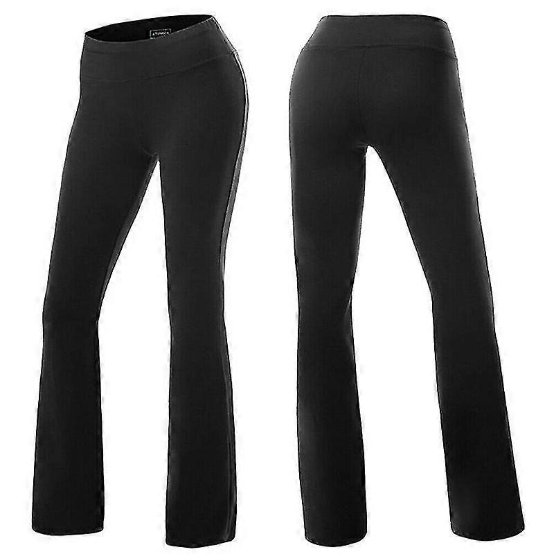 Womens Yoga Pants Bootcut Run Gym Jogger Leggings Flare Trousers Wide Leg Ladies | Fruugo SG