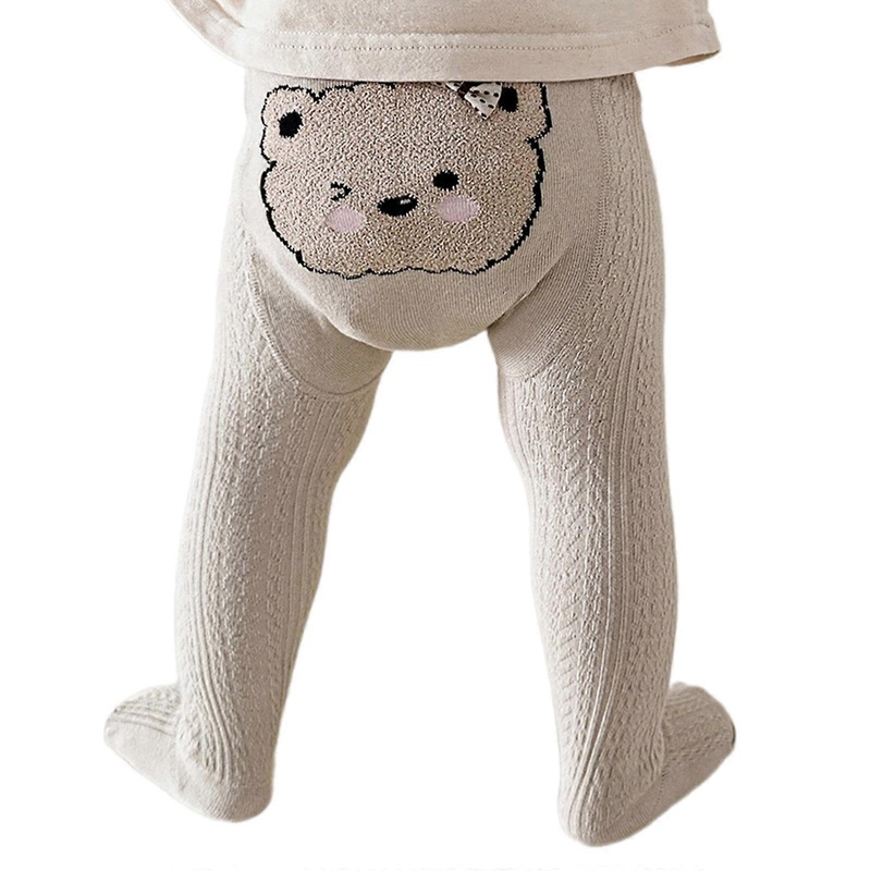 Soft and Breathable Girls Leggings Comfortable Kids Long Tights Spring Autumn Baby PantyHose for Indoor Outdoor  Oatmeal color S | Fruugo SG