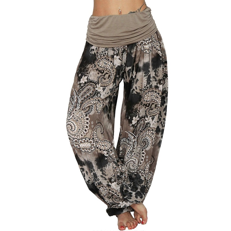 Womens Plus Size Boho Baggy Harem Pants Indian Aladdin Hippy Gypsy Yoga Trousers | Fruugo SG