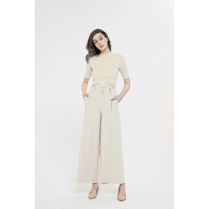 ZZY-Women High Waist Wide Leg Pants | Fruugo SG