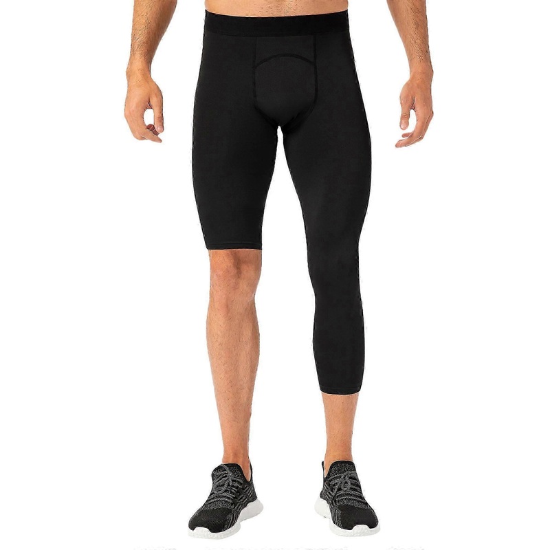 2025 Latest Model  Men One Leg Leggings for Basketball Breathable Fitness | Fruugo SG