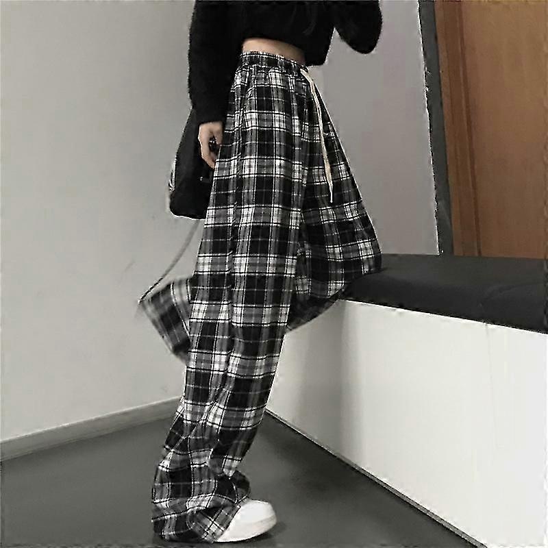 2025 Latest Model  wide-leg pants for women in summer thin high-waisted | Fruugo SG