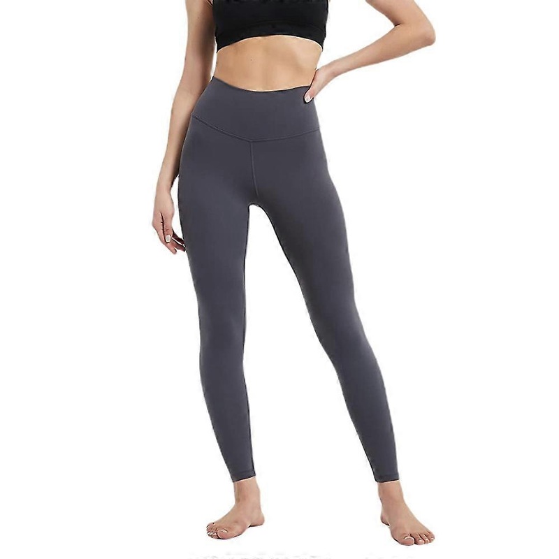 YOGA Women’s Naked Feeling Workout pants -Comfortable breathable Warm High waist tight pants-Grey | Fruugo SG