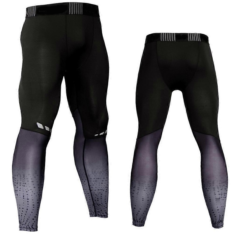 Yoga Leggings Mens Compression Pants Gym Training Pants Quick- Grey 1Set | Fruugo SG