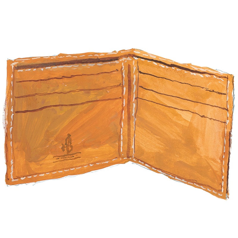 Baseball Glove Wallet|Tan|OS