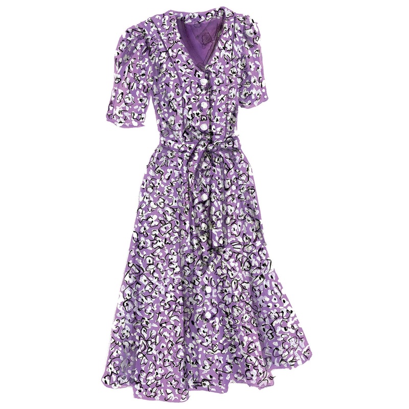 Bouquet Dress|Yellow|Lavender|X Small|Small|Medium|Large|X Large|XX Large