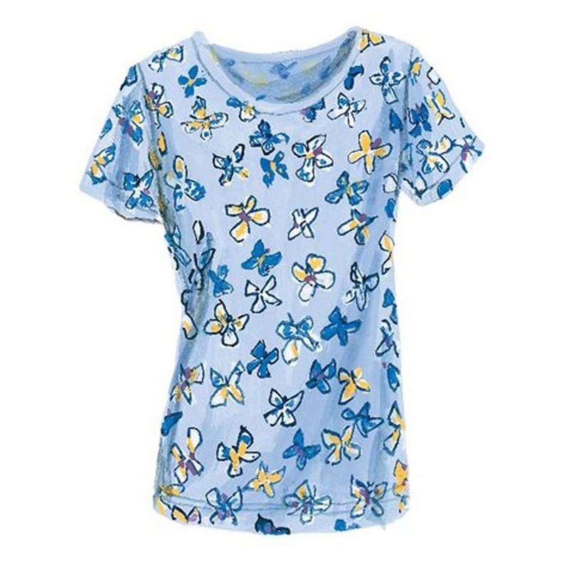 Gardenista’s Tee|Butterfly|Floral|XX Small|X Small|Small|Medium|Large|X Large