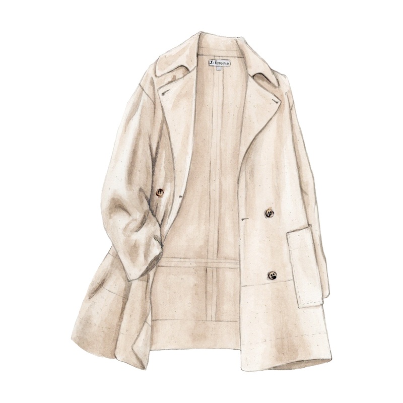 The Time Travelers Canvas Peacoat