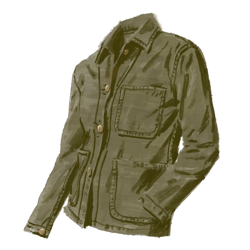 Chore Jacket|Army Green|Blue|X Small|Small|Medium|Large|X Large|XX Large