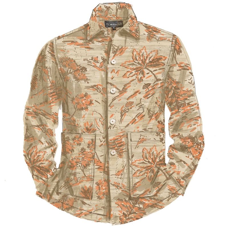 Flat Creek Camp Jacket|Tan Red|36|38|40|42|44|46|48|50|52|54|56
