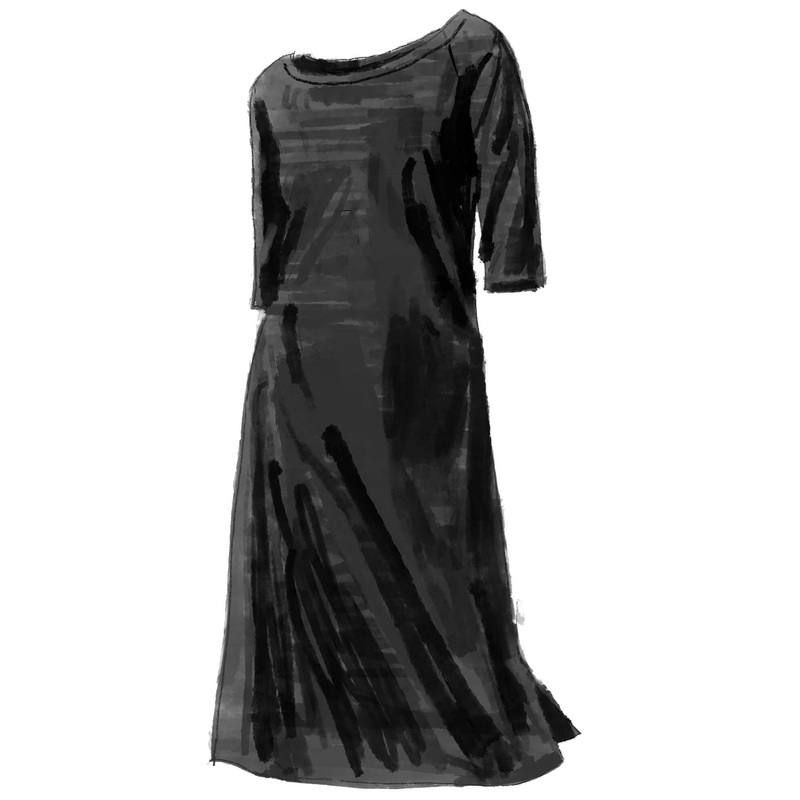 Scoop Neck Maxi Dress|Black|X Small|Small|Medium|Large|X Large|XX Large