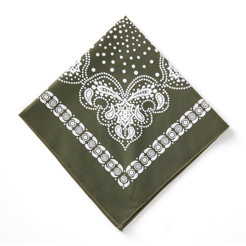 The Everywhere Bandana|Olive|Natural|Burgundy|Navy|One Size