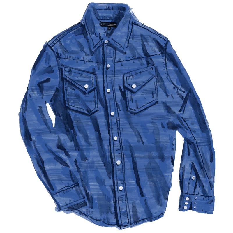 Yellowstone Denim Shirt|Vintage Indigo|Small|Medium|Large|X Large|XX Large