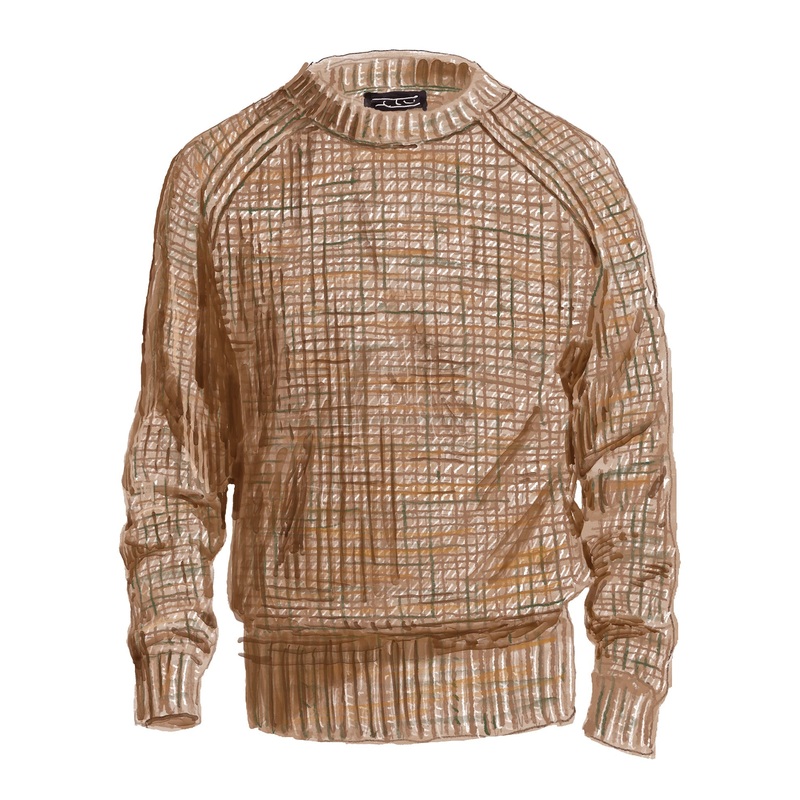 Captains Ribbed Sweater|Desert|Oceanside|Small|Medium|Large|X Large|XX Large