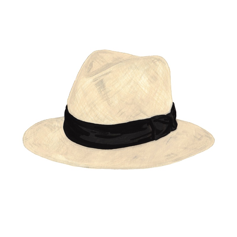 The J. Peterman Panama|Natural|Large|Medium|X Large