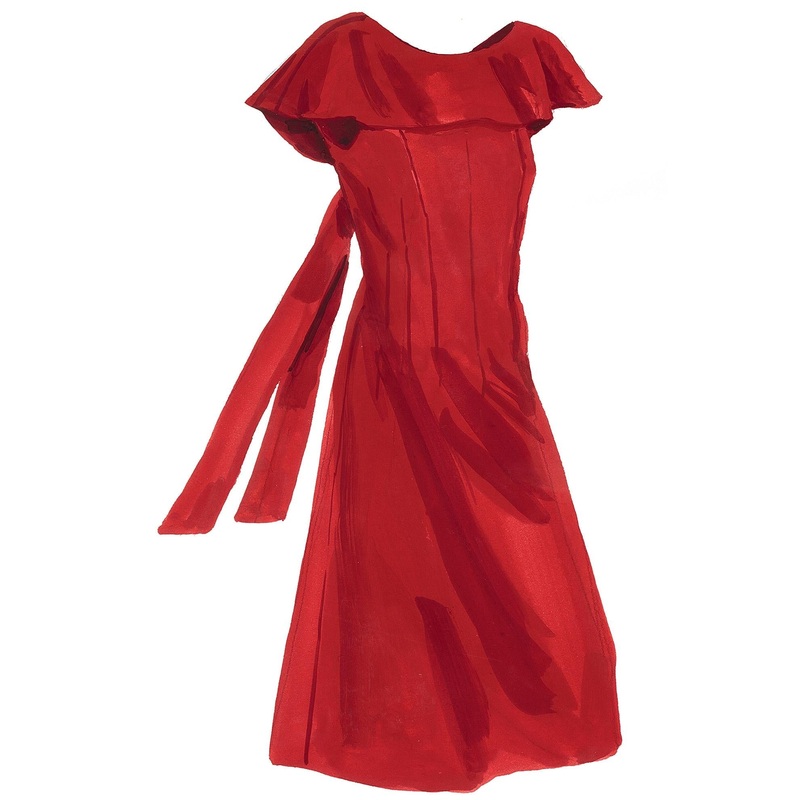 Valentine’s Day Dress|Red|6|8|4