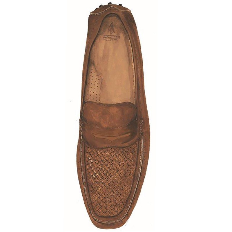 Woven Leather Driving Shoe|Cognac|7|7.5|8|8.5|9|9.5|10|10.5|11|11.5|12|13