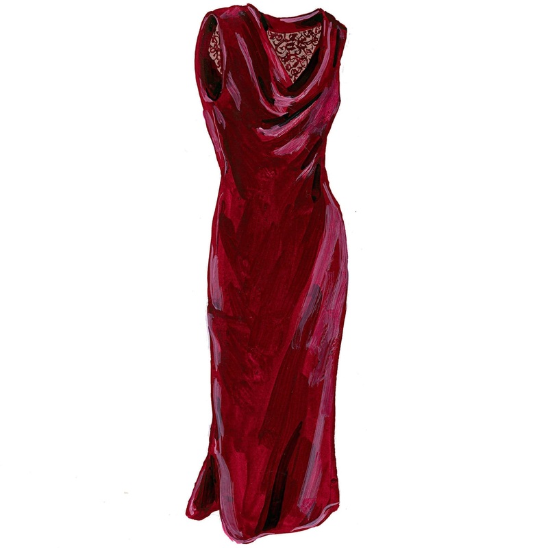 Answered Prayers Dress|Garnet|Vintage Blue|0|2|4|6|8|10|12|14|16|18|20|22