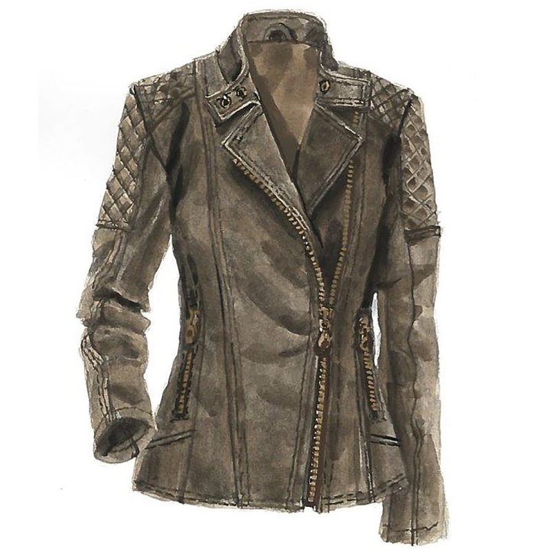 Badass Leather Jacket|Weathered Bark|0|2|4|6|8|10|14|16|18|20|22