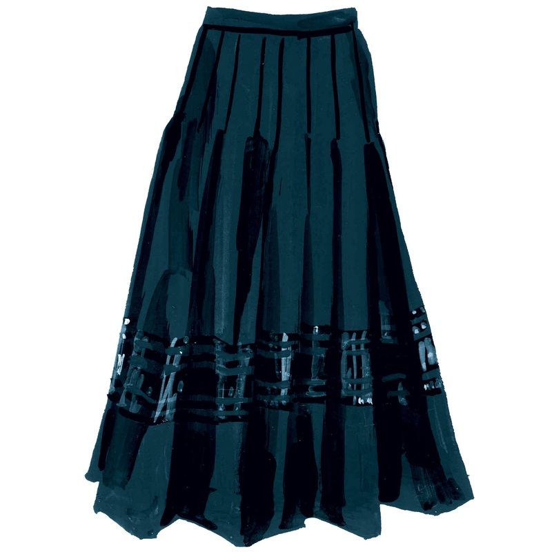 Travel Skirt|Navy|Tobacco|0|4|6|8|10|12|14|16|18|20|22|2