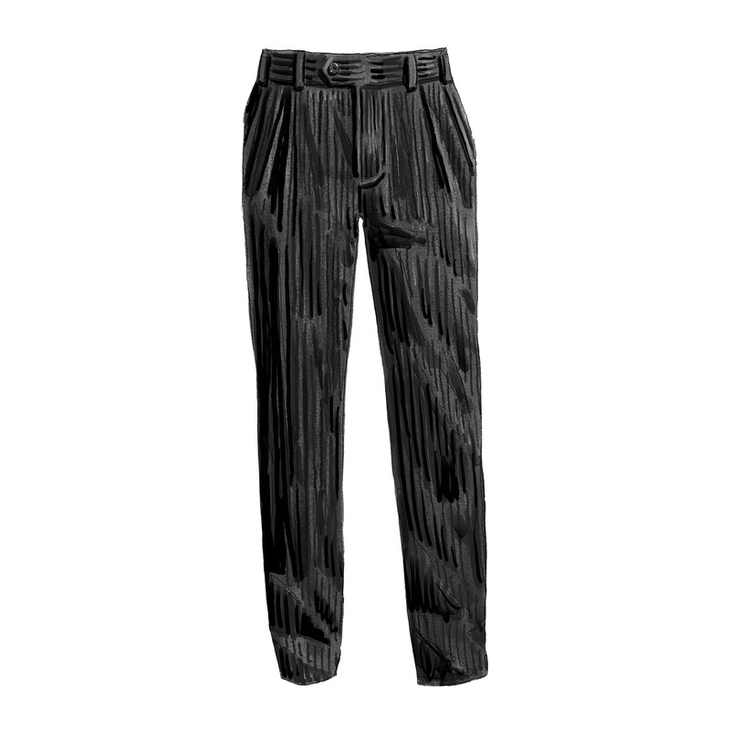 4-Wale Cords|Black|Dark Brown|Clay|32|34|36|38|40|42|44|46