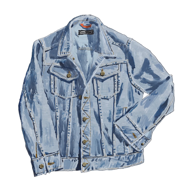 Born To Run Jean Jacket|1980s Indigo|Small|Medium|Large|X Large|XX Large