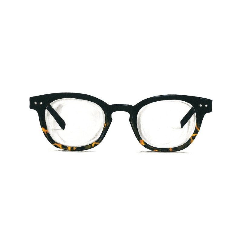 Translator Readers|Black Tortoise|Amber|1.5|2|2.5|3