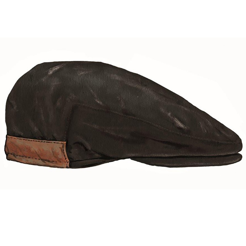 Waxed Cotton Thug Cap|Black|Olive|Small|Medium|Large|X Large|XX Large