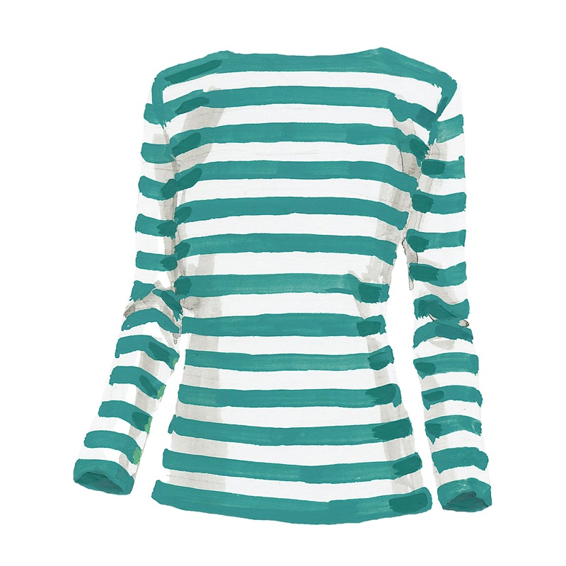 Venetian Boatneck Sweater|Soft Shamrock White|Sea Grass White|Tropical White|Persian Red White|Ocean White|Oleander White|X Small|Small|Medium|Large|X Large|XX Large