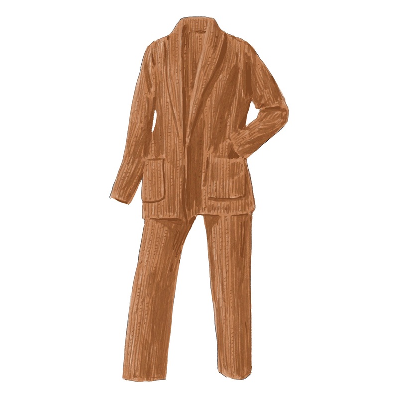 Wool & Cashmere Crop Pant|Cumin|Charcoal|X-Small|Small|Medium|Large|X-Large|XX-Large