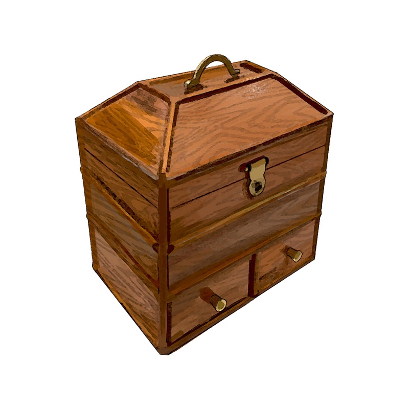 Campaign Chest|Mahogany|One Size