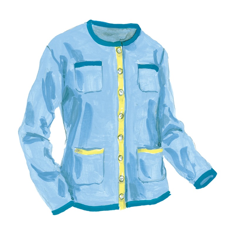 The It Girl Cardigan|Blue|Multi|X-Small|Small|Medium|Large|X-Large|X Small|X Large