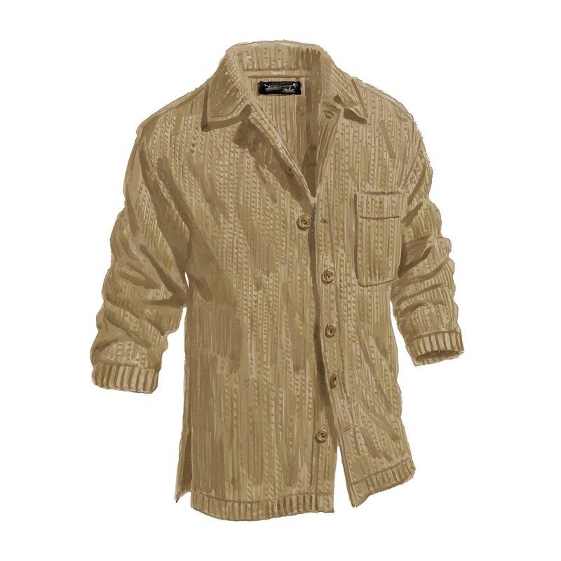 Italian-Style Linen Cardigan|Khaki|Small|Medium|Large|X Large|XX Large