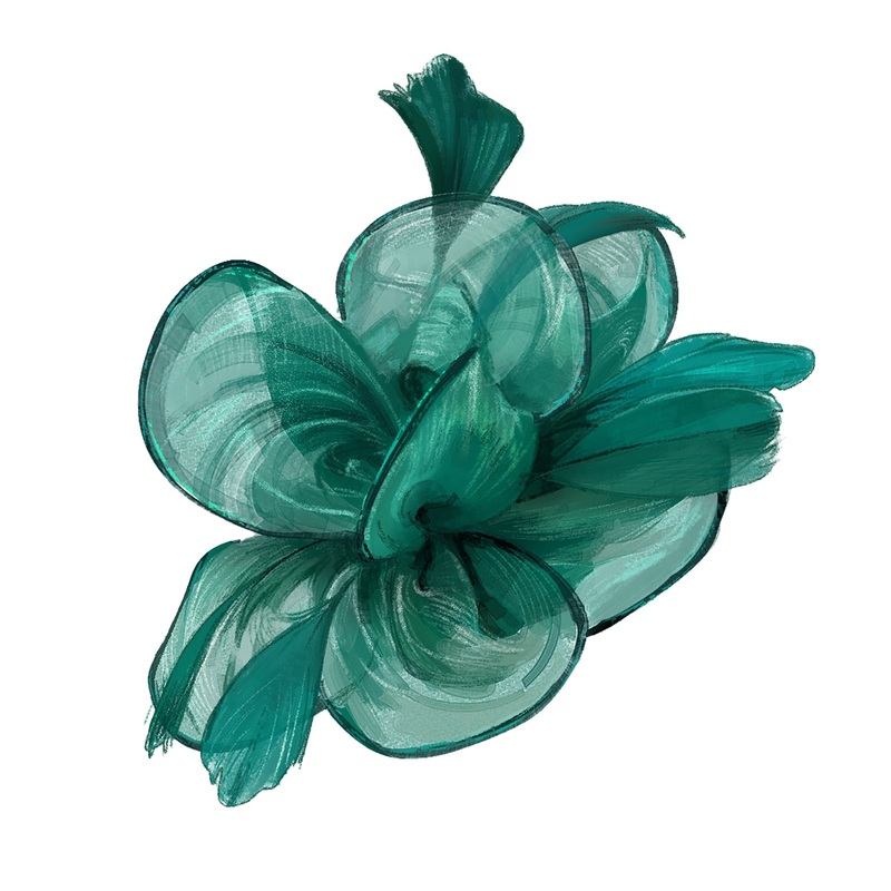 The Derby Fascinator|Jade|Pink|One Size