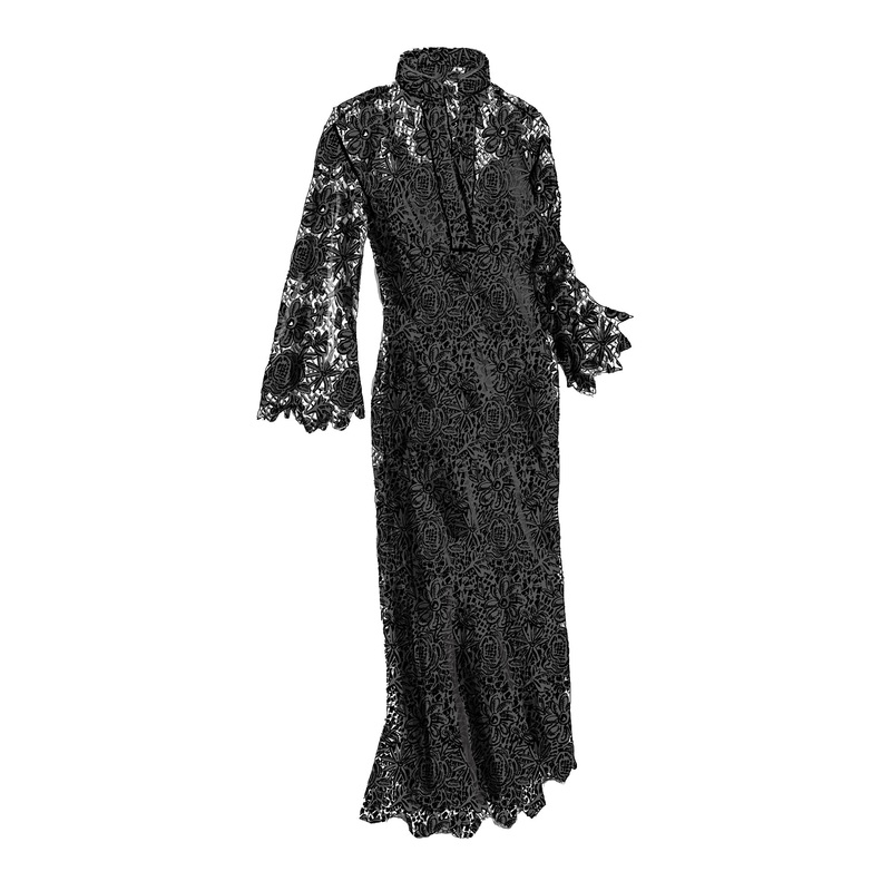 Unforgettable Floral Lace Dress