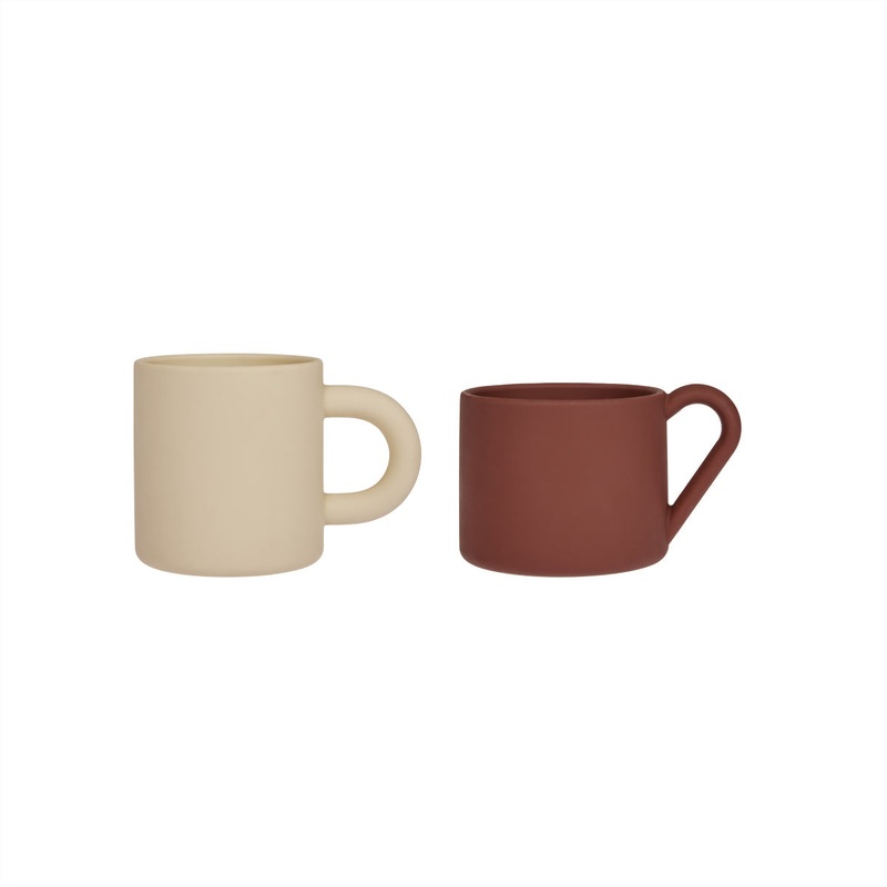 Nomu Cups – Set of 2 – Vanilla/Nutmeg