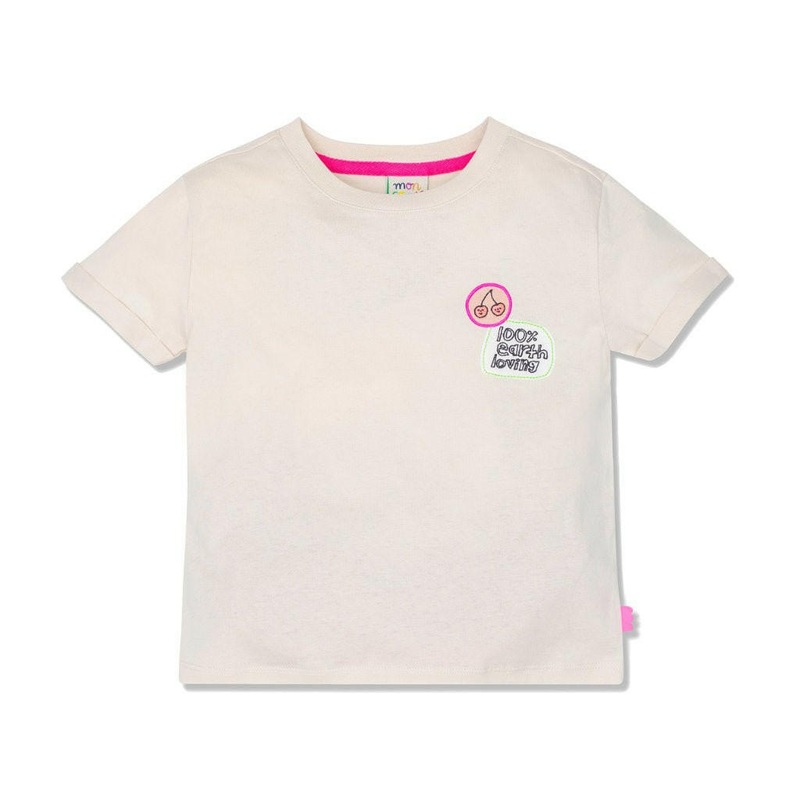 100% Earth Loving patches Kid T-Shirt