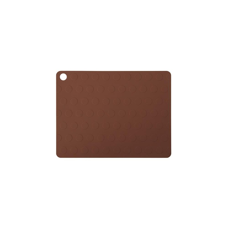 Placemat Dotto – 2 Pcs/Pack – Nutmeg