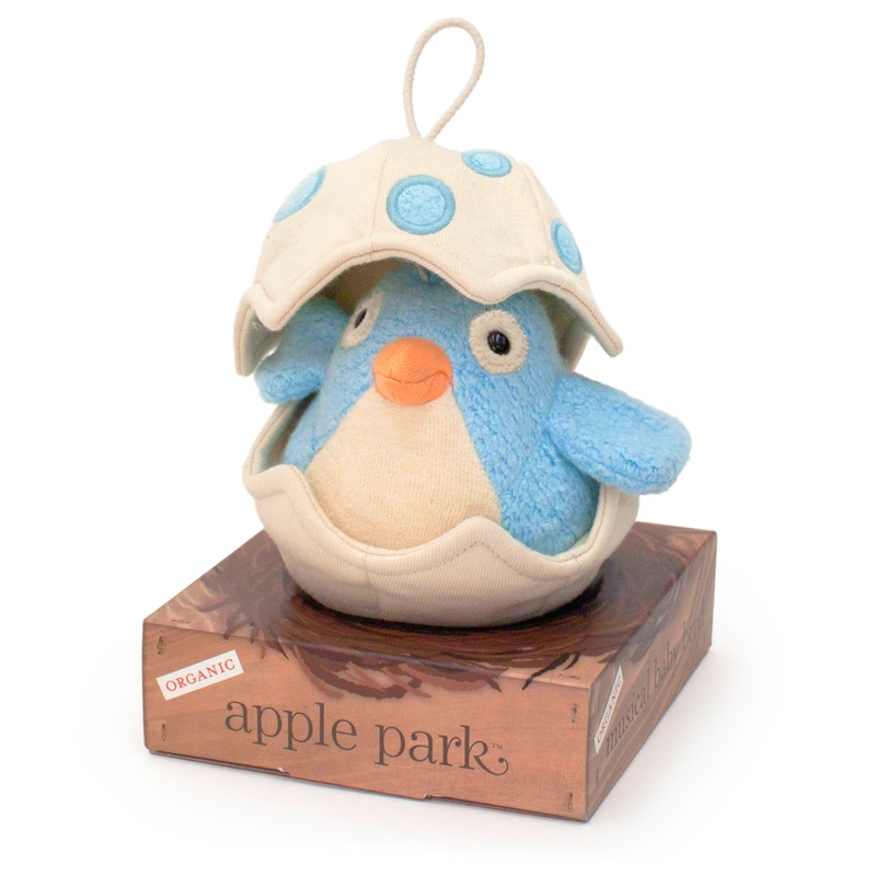 Musical Baby Bird Pull Toy – Blue