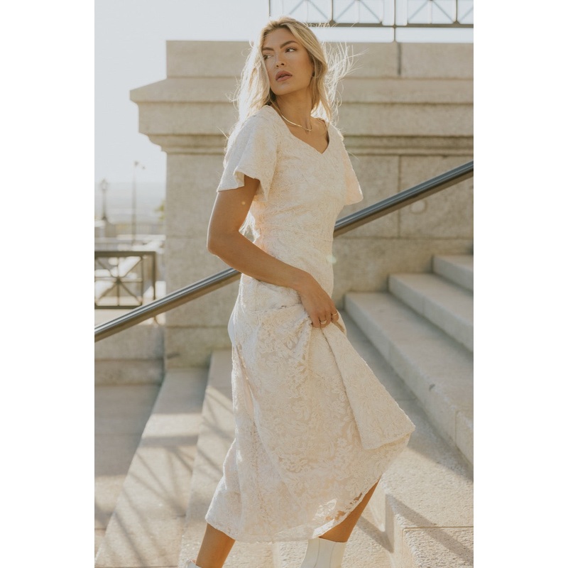 SALT Crystal Cove Embroidered Dress