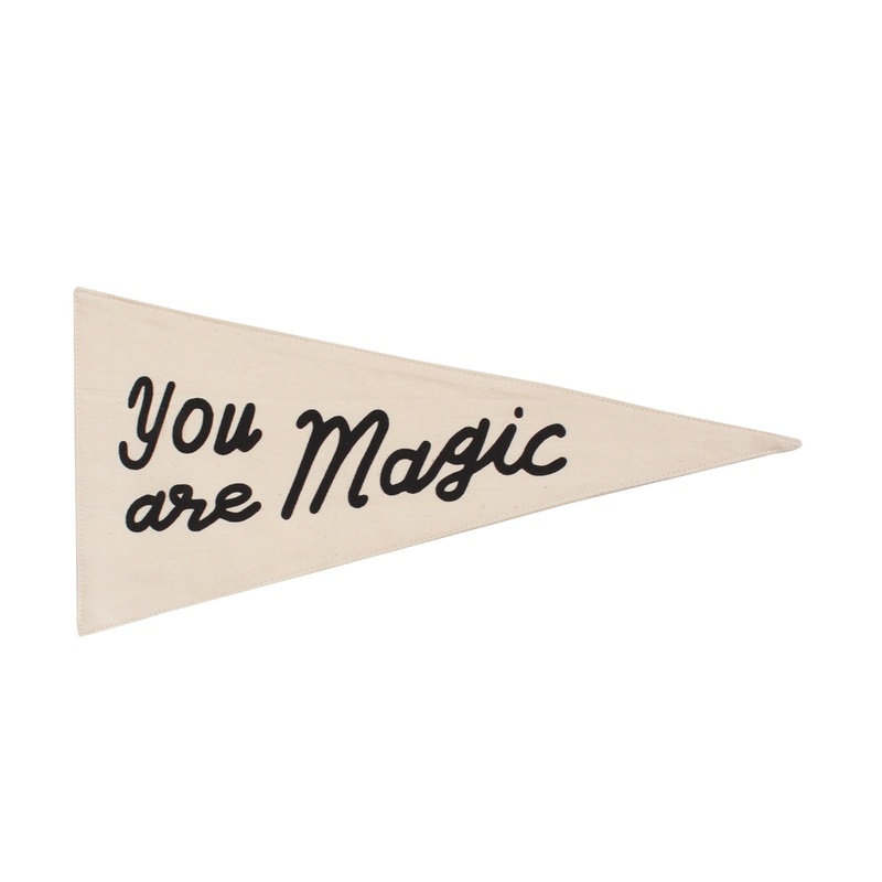 you are magic pennant|Natural|Taupe