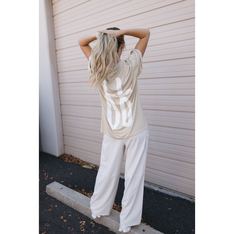 Adult Bamboo Tee | Tan ff|Small|Medium|Large|X-Large|XX-Large