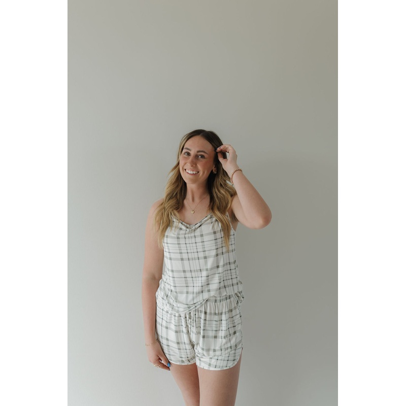 Cami Women’s Bamboo Set | Picnic Plaid