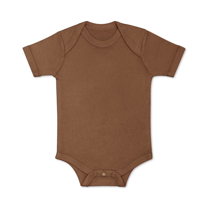 Bamboo Blend Essential Onesie – Caramel