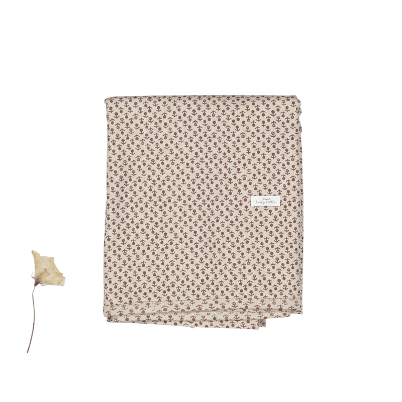 The Printed Blanket – Quinn Pink