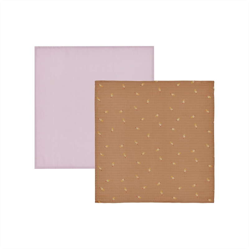 Yummy Muslin – Choko / Lavender