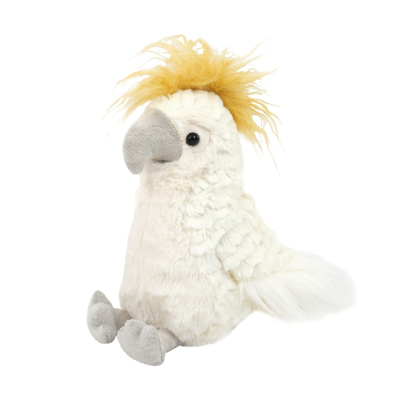 TALLULAH COCKATOO|Tallulah-White|Lulu-Pink|Blu-Blue