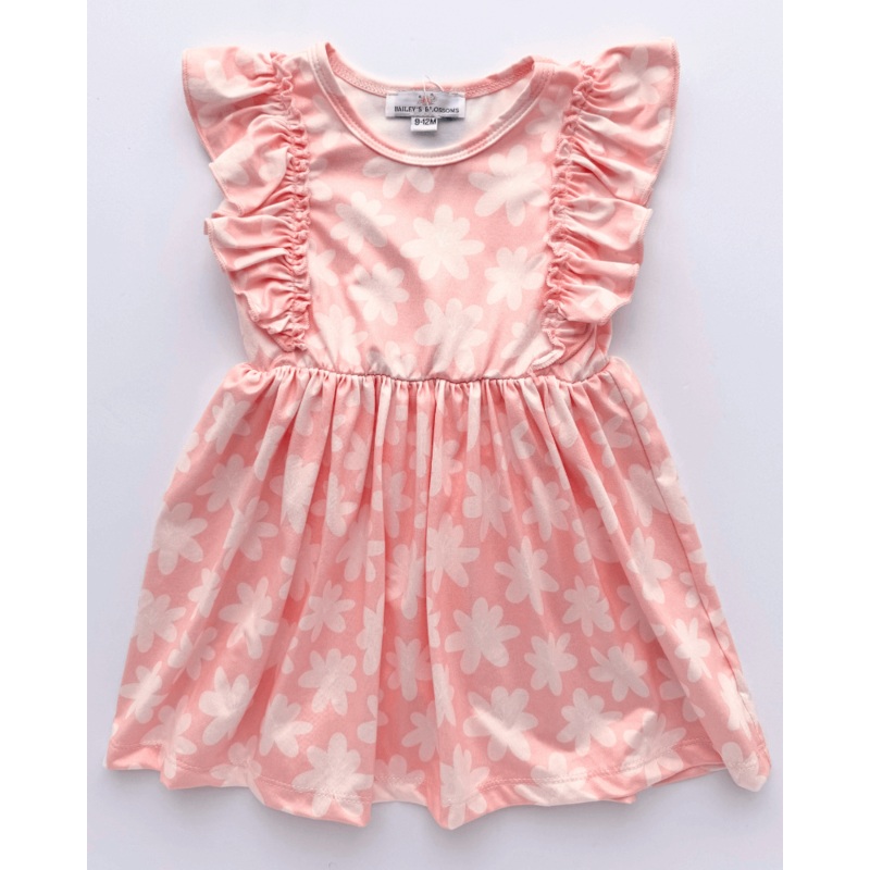 Zoey Ruffle Play Dress – Pink Floral