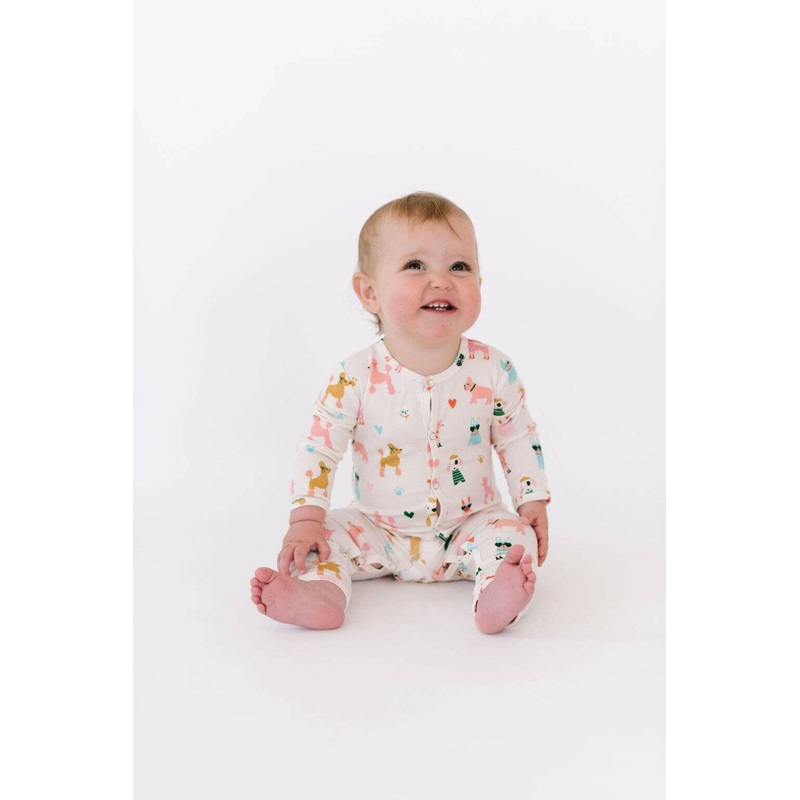 Baby Pajama in Puppy Love|3/6m|6/12m|12/18m|18/24m|2T|0/3m
